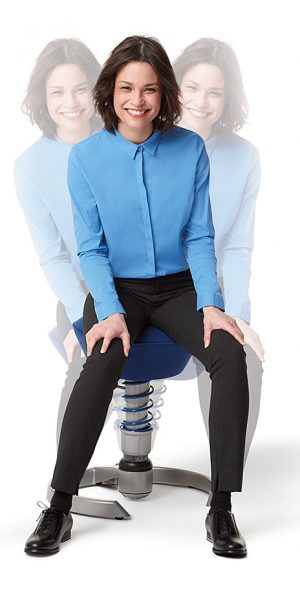 Активный эргономичный офисный стул Aeris Swopper
